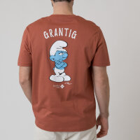 Bavarian Caps T-Shirt "Grantler Klub: Muffi" - rotbraun