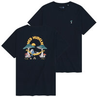 Bavarian Caps T-Shirt "Schlümpfe: Ned Hudeln" - dunkelblau