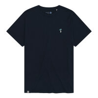 Bavarian Caps T-Shirt "Schlümpfe: Ned Hudeln" - dunkelblau