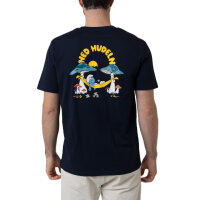 Bavarian Caps T-Shirt "Schlümpfe: Ned Hudeln" - dunkelblau