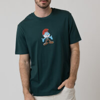 Bavarian Caps T-Shirt "Papa Schlumpf" - dunkelgrün