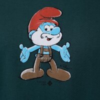 Bavarian Caps T-Shirt "Papa Schlumpf" - dunkelgrün