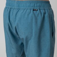 Bavarian Caps Badehose "Pumuckl surft" - graublau