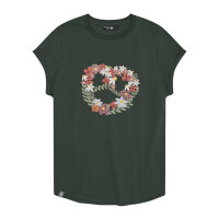 Bavarian Caps Damen T-Shirt "Blumenbreze" -...