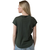 Bavarian Caps Damen T-Shirt "Blumenbreze" - tannengrün
