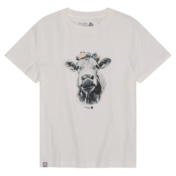 Bavarian Caps T-Shirt "Dolce Vita: Almabtrieb" - weiß
