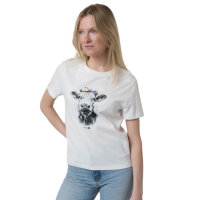 Bavarian Caps T-Shirt "Dolce Vita: Almabtrieb" - weiß