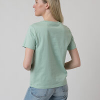 Bavarian Caps Damen T-Shirt "Pumuckl Lacht" - minze