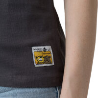 Bavarian Caps Damen T-Shirt "Sauschön" - dunkelgrau