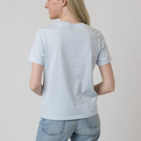 Bavarian Caps T-Shirt "Schlumpfines Schwammerlsofa" - eisblau