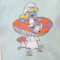 Bavarian Caps T-Shirt "Schlumpfines Schwammerlsofa" - hell-türkis (Kinder)