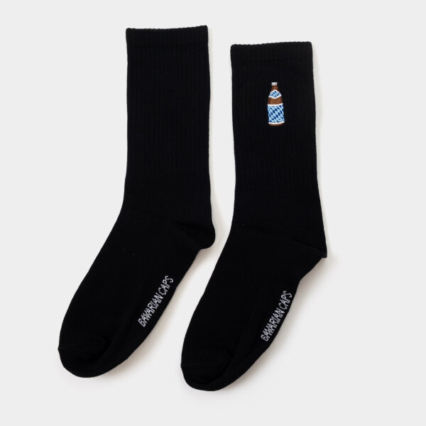 Bavarian Caps Sportsocken "Bayerisch Hell" - schwarz