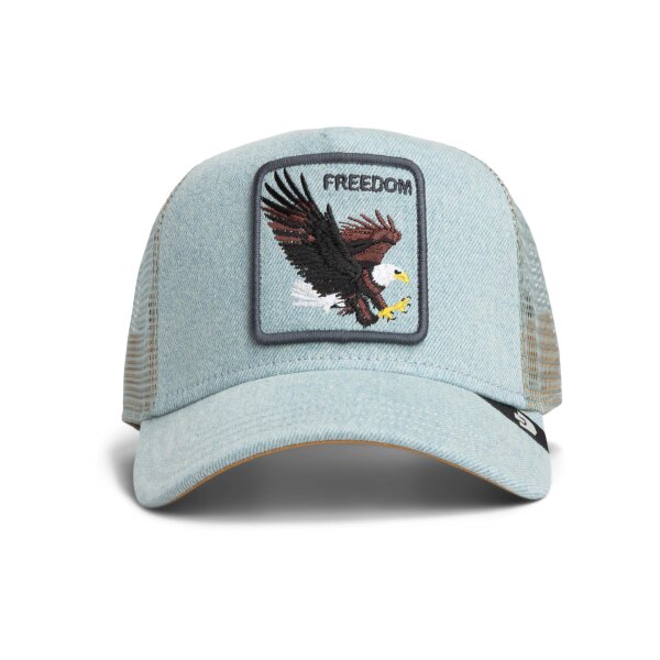 Goorin Bros. Denim Eagle Trucker Cap Light Denim