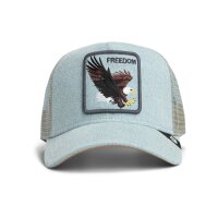 Goorin Bros. Denim Eagle Trucker Cap Light Denim