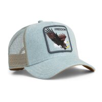 Goorin Bros. Denim Eagle Trucker Cap Light Denim