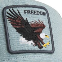 Goorin Bros. Denim Eagle Trucker Cap Light Denim