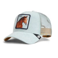 Goorin Bros. Denim Gaucho Trucker Cap Light Denim