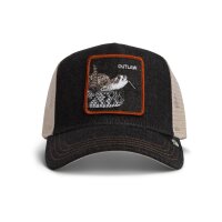 Goorin Bros. Denim Snake Trucker Cap Dark Denim