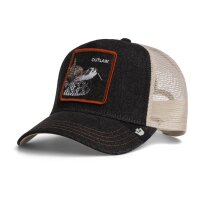 Goorin Bros. Denim Snake Trucker Cap Dark Denim