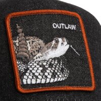 Goorin Bros. Denim Snake Trucker Cap Dark Denim
