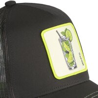 CAPSLAB Trucker Cap - MOJITO COCKTAILS - Patch Black