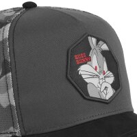 CAPSLAB Trucker Cap - LOONEY TUNES - Premium Bugs Bunny Grey Camou