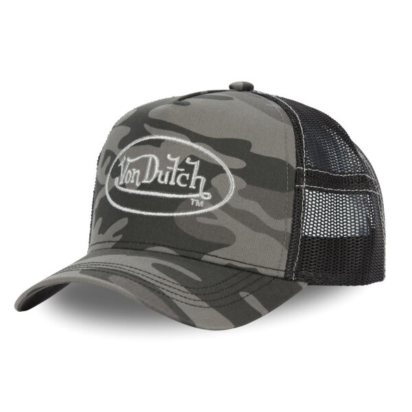 Von Dutch Originals Trucker Cap - LOGO Camouflage Mesh