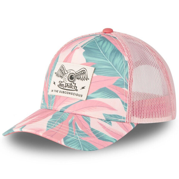 Von Dutch Originals Trucker Cap - ALLOVER TROPICAL