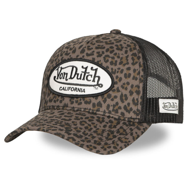 Von Dutch Originals Trucker Cap - Animal - California Logo Patch