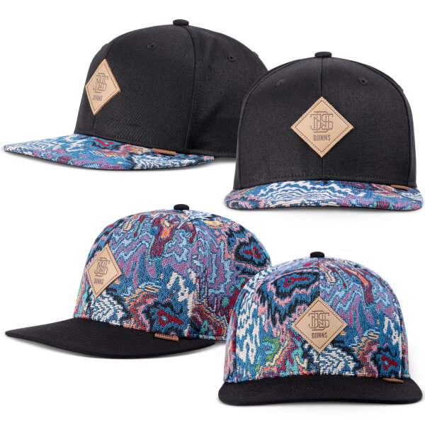 Djinns 6 Panel Snapback Cap Colourexplo