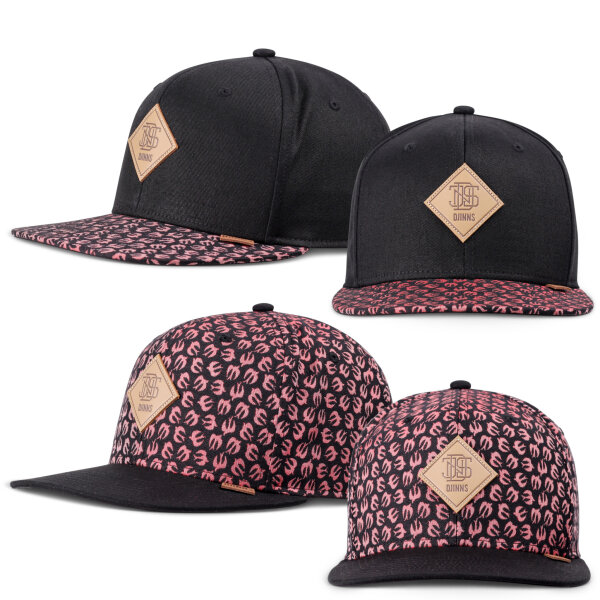 Djinns 6 Panel Snapback Cap Swallows
