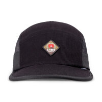 Djinns 5 Panel Soft Flat Cap Waffle Mountain