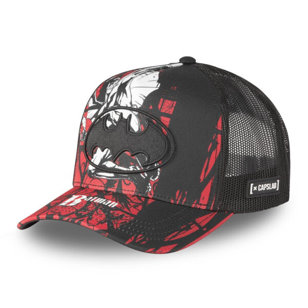 CAPSLAB Trucker Cap - DC COMICS - BATMAN GRAFITI Black/Multi