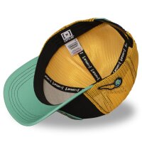 CAPSLAB Trucker Cap - LOONEY TUNES BUGS BUNNY Black/Yellow/Mint