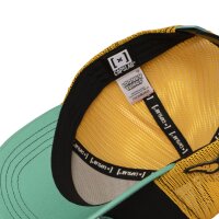 CAPSLAB Trucker Cap - LOONEY TUNES BUGS BUNNY Black/Yellow/Mint