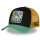CAPSLAB Trucker Cap - LOONEY TUNES BUGS BUNNY Black/Yellow/Mint
