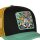 CAPSLAB Trucker Cap - LOONEY TUNES BUGS BUNNY Black/Yellow/Mint