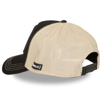 CAPSLAB Trucker Cap - PREMIUM PEANUTS Metal Plate Black/Beige