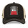 CAPSLAB Trucker Cap - PREMIUM PEANUTS Metal Plate Black/Beige