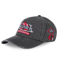Von Dutch Originals Dad Cap BROTHERHOOD USED Dark Grey