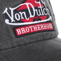 Von Dutch Originals Dad Cap BROTHERHOOD USED Dark Grey