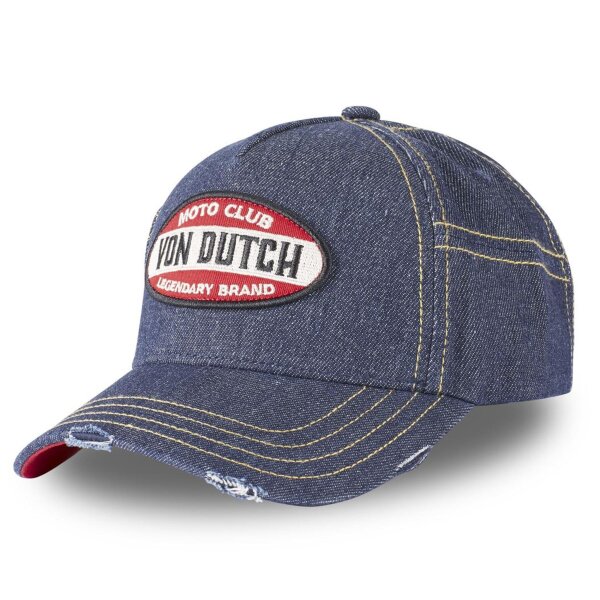 Von Dutch Originals Trucker Cap - MOTO CLUB Denim
