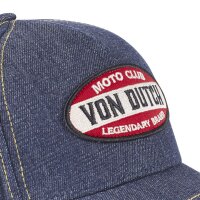 Von Dutch Originals Trucker Cap - MOTO CLUB Denim