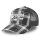 Von Dutch Originals Trucker Cap - MOUNTAIN Plaid Black/White