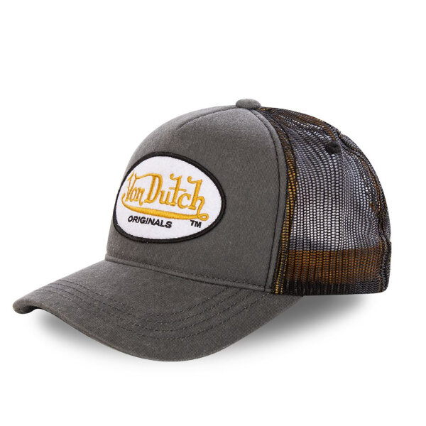Von Dutch Originals Trucker Cap - CONTRAST LOGO PATCH