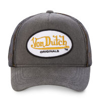 Von Dutch Originals Trucker Cap - CONTRAST LOGO PATCH