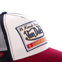 Von Dutch Originals Trucker Cap - LEGENDS NEVER DIE - Red/White/Black