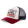 Von Dutch Originals Trucker Cap - LEGENDS NEVER DIE - Red/White/Black