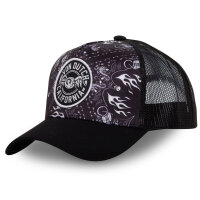 Von Dutch Originals Trucker Cap - BANDANA Snapback Black