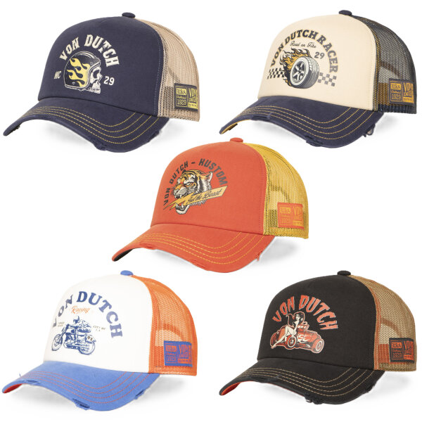 Von Dutch Originals Trucker Cap - CREW DEVIL HARD BEAST RACING